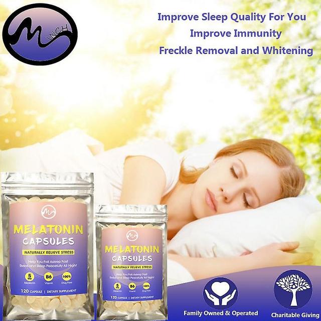 Tib Melatonin Gel Capsules For Uninterrupted Sleep Patterns 5mg Supports Relaxation Vitamin B6 Dietary Supplement For Adults 30 per 1 Bottle on Productcaster.