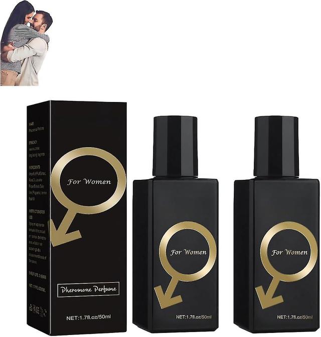 Men's Refreshing Cologne Perfume, 50ml Romantic Pheromone Spray, Pheromone Perfume Attracts Women 2Pcs on Productcaster.