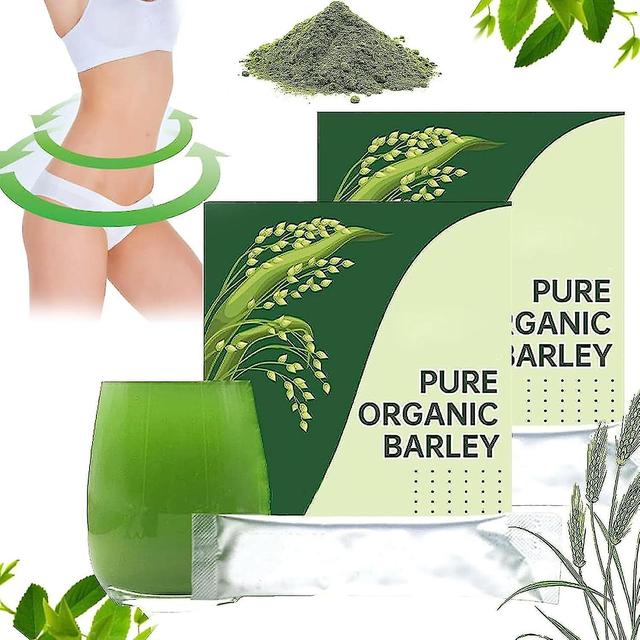 Barley Grass Juice Powder, Barley Grass Powder 100% Pure & Organic, Organic Barley Grass Powder For 2 box on Productcaster.