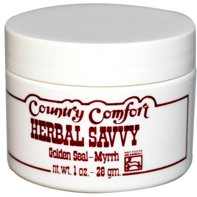 Country Comfort Comfort di campagna, Savvy di erbe, Sigillo d'oro-Mirra, 1 oz (28 g) on Productcaster.