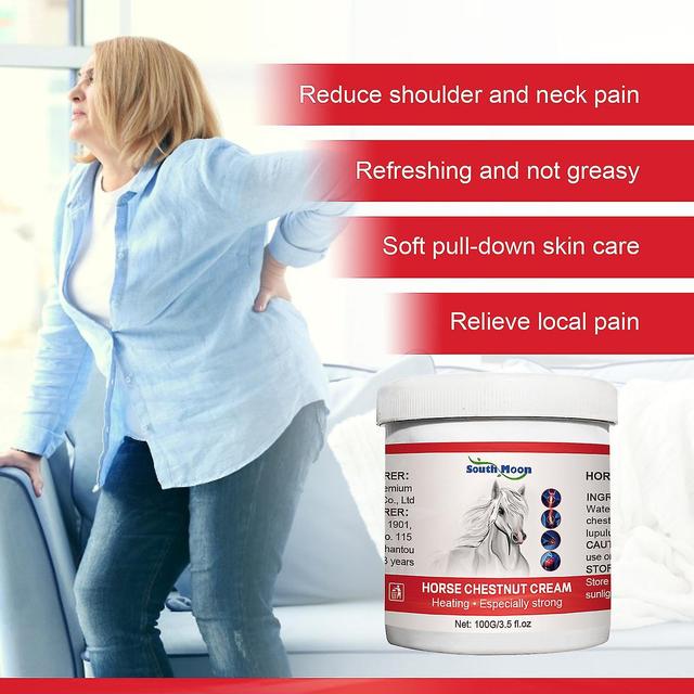 Shihaodian South Moon Horse Chestnut Soreness Relief Cream Cervical Pain Joint Relief Lumbar Disc Herniation Knee Joint Cream BF on Productcaster.