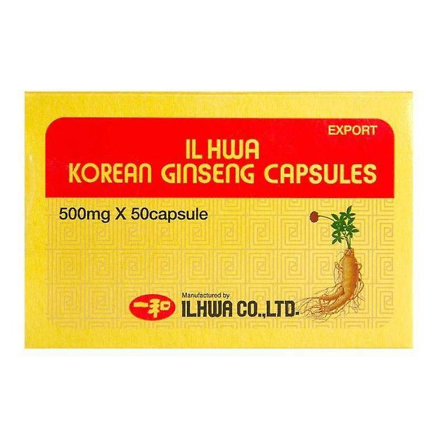 Il Hwa Ginseng 500mg Pulver Kapseln 50 on Productcaster.