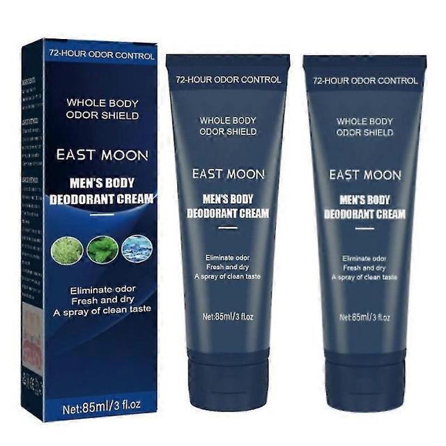 2PCS 85ml Body Odor Underarm Sweat Deodor Perfume Cream For Man Removes Armpit Odor And Sweaty Lasting Aroma Skin Care on Productcaster.