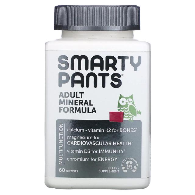 SmartyPants, Adult Mineral Formula, Mixed Berry , 60 Gummies on Productcaster.