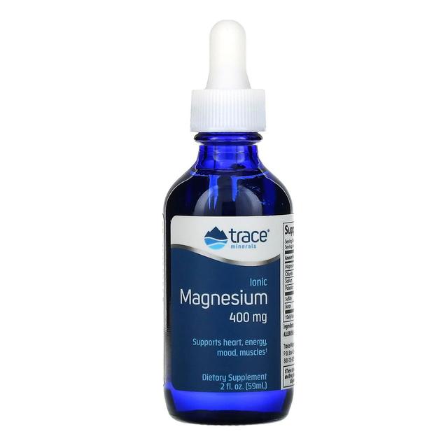 Trace Minerals Trace Minerals , Ionic Magnesium, 400 mg, 2 fl oz (59 ml) on Productcaster.