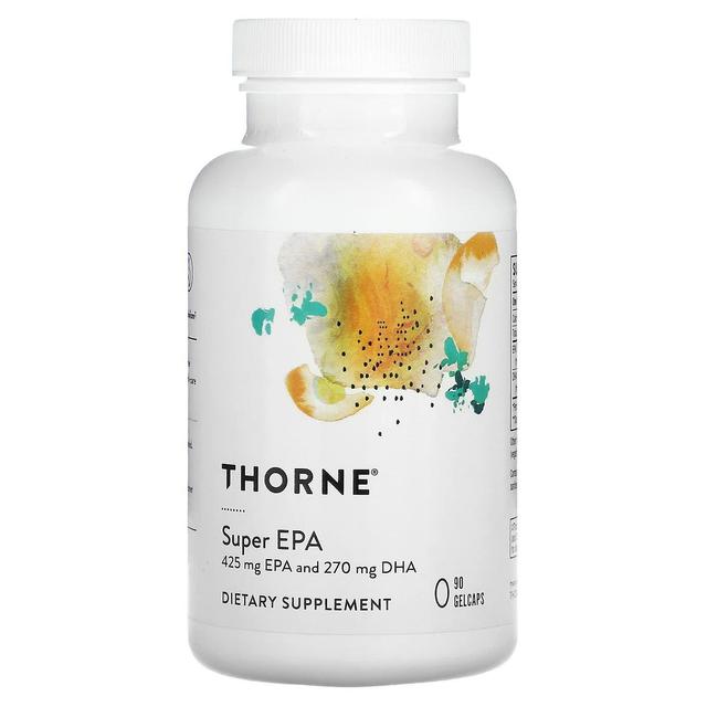 Thorne Research, Super EPA, 90 Gelcaps on Productcaster.