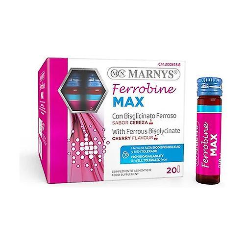 Marny's Ferrobine Max Iron 20 injekčných liekoviek s objemom 10 ml on Productcaster.