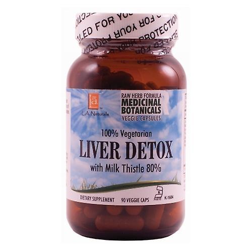 LA Naturals L. A. . Naturals Liver Detox Raw Formula, 90 veg čiapky (balenie po 1) on Productcaster.