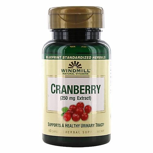 Windmill Health Cranberry Extrakt, 250 mg, 60 Kapseln (Packung mit 1) on Productcaster.