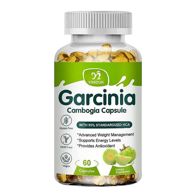 Eccpp Garcinia Cambogia Capsules Fast Fat Burner For Men Women To Help Lose Weight Appetite Suppressant Fast Flat Belly Slimming 1 Bottles 120 pcs on Productcaster.