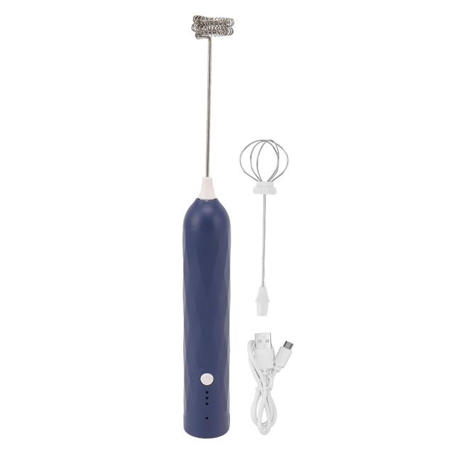 Small Household Egg Beater Mini Multifunctional Blender Handheld Electric Stirrer Foam Maker Whisk Cordless Milk Coffee Foamer Blue on Productcaster.