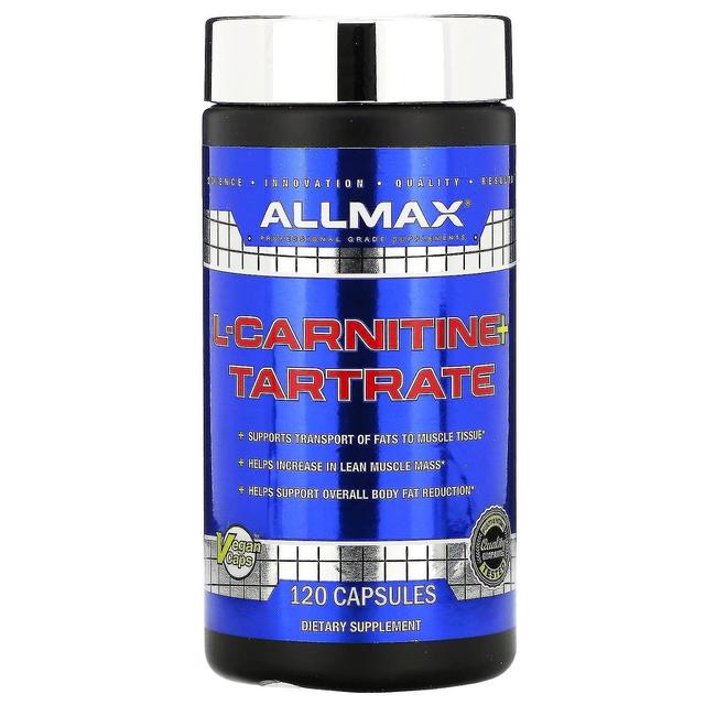 ALLMAX, L-Carnitine + Tartraat, 120 Capsules on Productcaster.