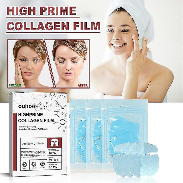 Highprime Collagen Film Maske til pande og kinder - Skynpure Pure Collagen Films on Productcaster.