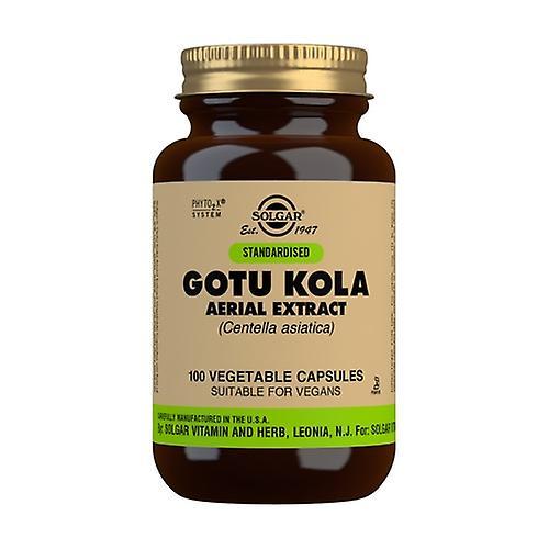 Solgar Gotu Kola (Centella Asiatica) 100 vegetable capsules on Productcaster.