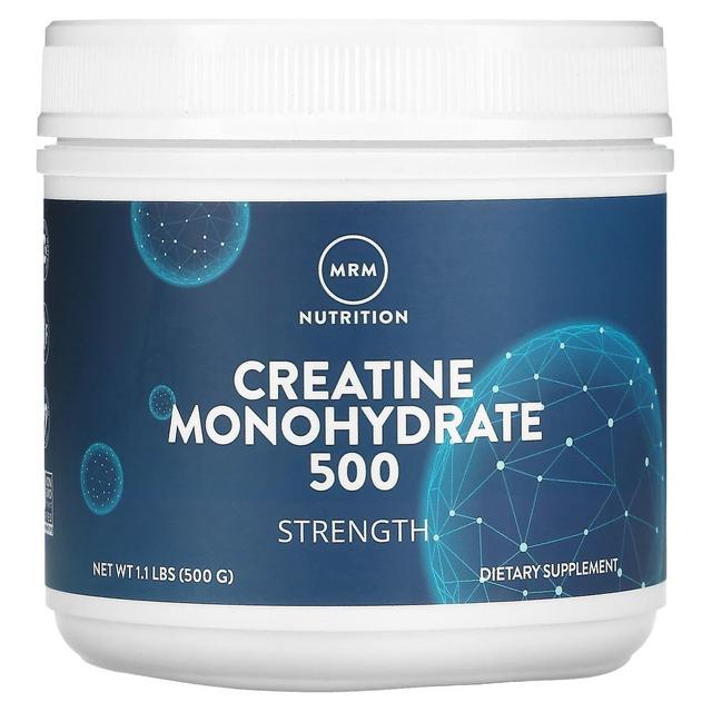 MRM Nutrition, Creatine Monohydraat 500, Sterkte, 1.1 lbs (500 g) on Productcaster.