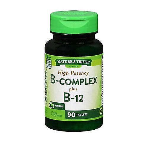 Sundance Nature's Truth High Potency B-Complex plus B-12 Tablets, 90 Tabs (Pack of 2) on Productcaster.