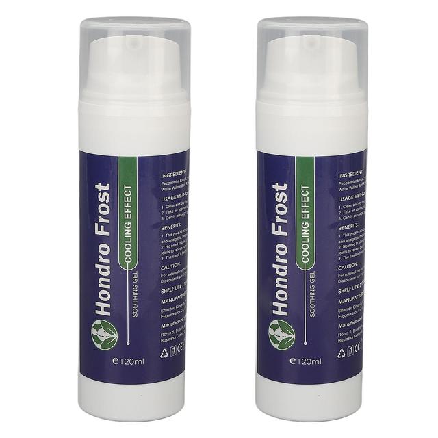 2pcs Herb Gel Joint Care Relieving Cream Soreness Reduction For Muscle Stiffness 120ml on Productcaster.