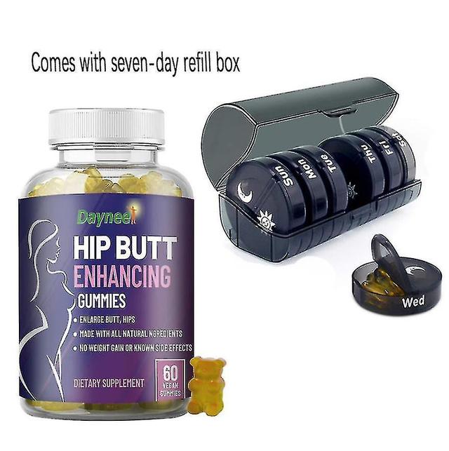 Butt And Butt Enhancement Gummies Glute And Butt Enhancement Capsules Comes With 7-day Supplement Box 1PC on Productcaster.