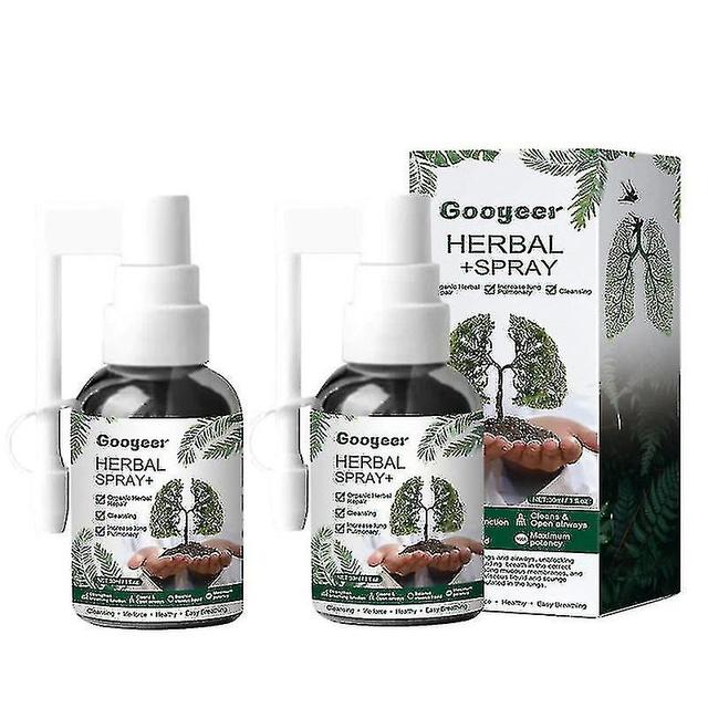 Polaoyi 2x Herbal Lung Cleanse Mist-powerful Lung Support, Herbal Care Essence on Productcaster.