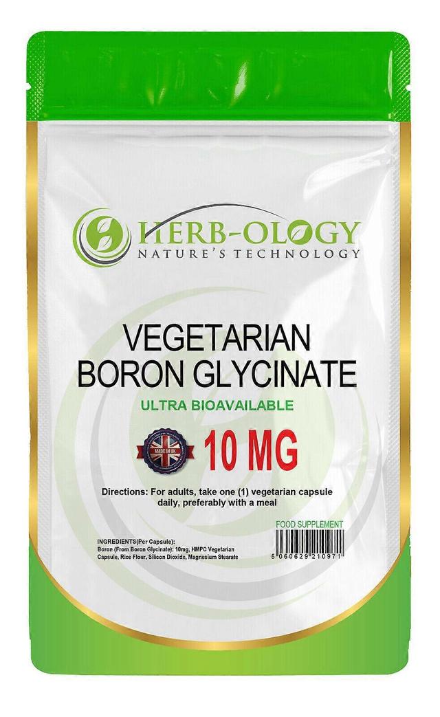 Herb-ology Borglycinat (10 mg) 1 Pouch (90 Capsules) on Productcaster.