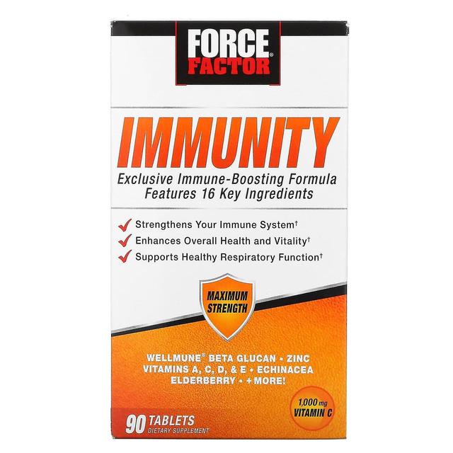 Force Factor Voimakerroin, immuniteetti, 1 000 mg, 90 tablettia on Productcaster.