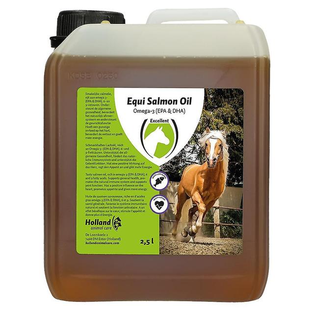 Excellent Equi lakseolie til hestens sundhed 2.5L on Productcaster.