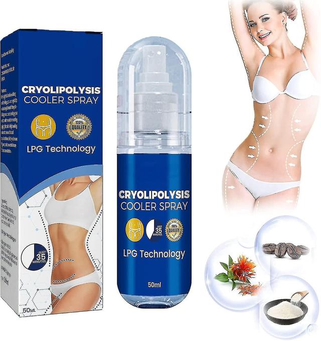 Syhsj Cryolipolysis Cooler Spray, Help Burning Subcutaneous Fat Cellulite, Boosts Metabolism For Faster Fat Burning, Body Firming Spray For Whole 1PC on Productcaster.