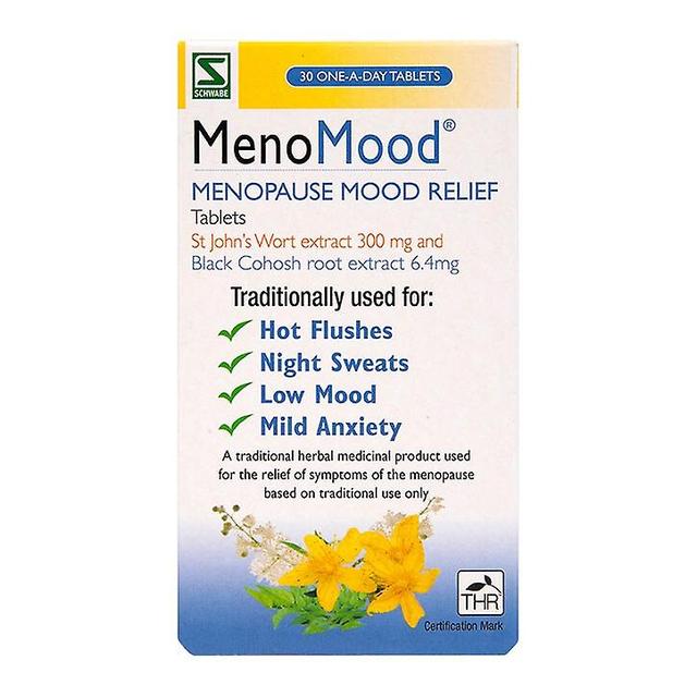 Schwabe Pharma MenoMood 300mg 30 Comprimidos on Productcaster.