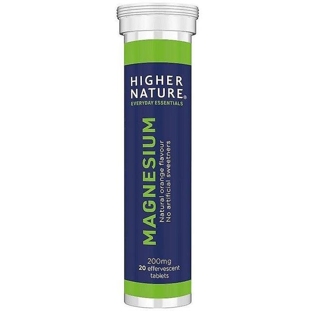 Higher Nature Magnesium Effervescent Tabs 20 (MAG020) on Productcaster.