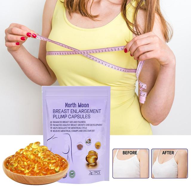 North Moon Breast Enhancement Capsules, Plump, Firm, Firm, Gordp And Moisturizing Breast Care Capsules 3PCS on Productcaster.