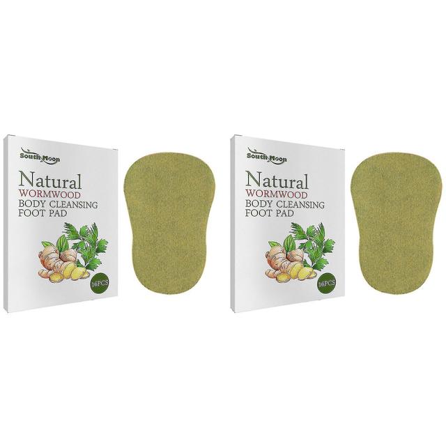 Sszfu 2023new 30%off Detox Plasters For Feet Pack Of 16 Detox Foot Plasters For Deep Cleansing With Wormwood Bamboo Vinegar And Ginger Powder For... on Productcaster.