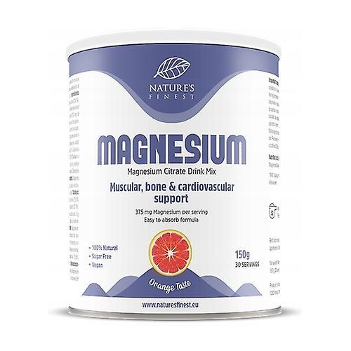 Natures Finest magnesium citrate drink 150 g of powder (Orange - Lemon) on Productcaster.