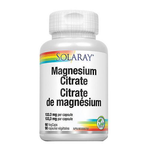 Solaray Magnesium Citrate ,90 Caps on Productcaster.