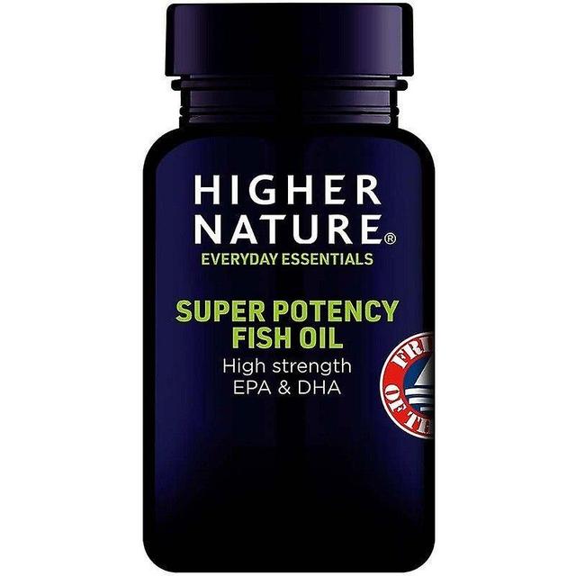 Higher Nature Vyššia príroda Super potencia rybí olej kapsule 90 (FISH090) on Productcaster.