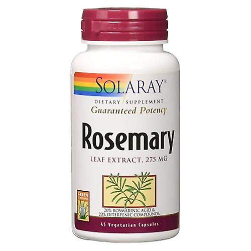 Solaray Rosemary Leaf Extract, 275 mg, 45 Veg Caps (Pack of 1) on Productcaster.