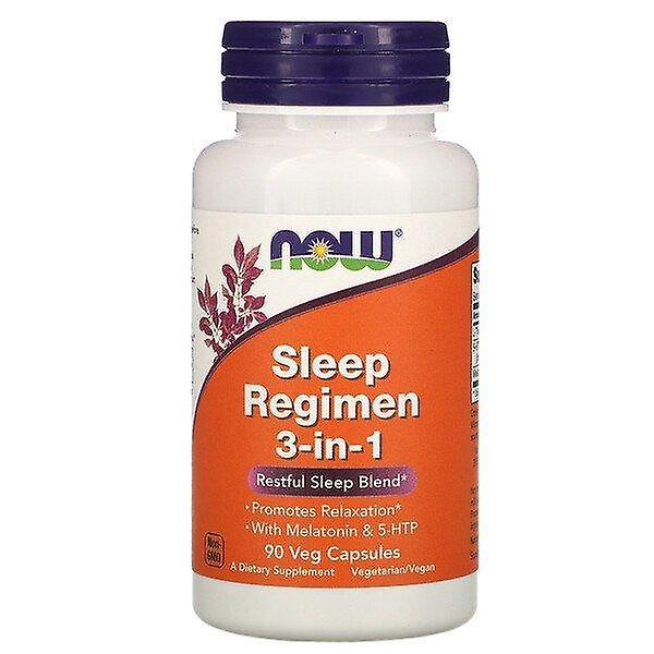 Now Foods, Sleep Regimen 3-in-1, 90 Veg Capsules on Productcaster.