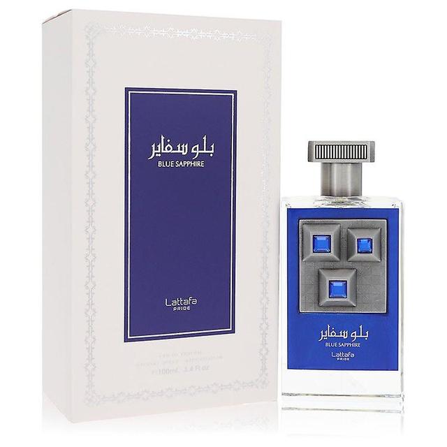 Lattafa pride blue sapphire eau de parfum spray (unisex) by lattafa 563533 on Productcaster.