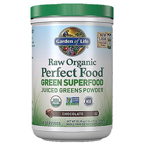 Garden of Life Tuin van het leven Perfect Food Raw Real, Chocolade Cacao Poeder 570 Gram (Pak van 4) on Productcaster.