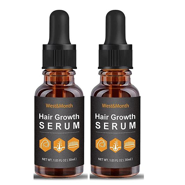 3pcs/2pcs Gift Hair Growth Serum Loss Prevention Men Women Liquid Ginger Extract on Productcaster.