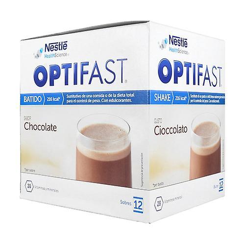 Optifast Chocolate Shake 12 packets (Chocolate) on Productcaster.