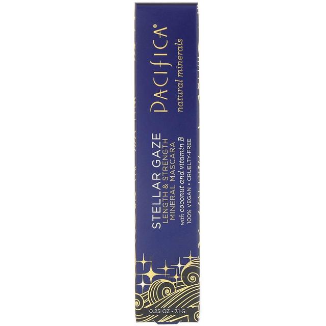 Pacifica, Stellar Gaze, Length & Strength Mineral Mascara, Supernova Black, 0.25 oz (7.1 g) on Productcaster.