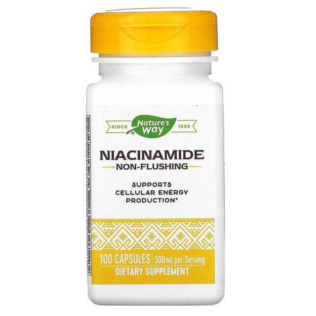 Nature's Way, Niacinamide, 500 mg, 100 Capsules on Productcaster.