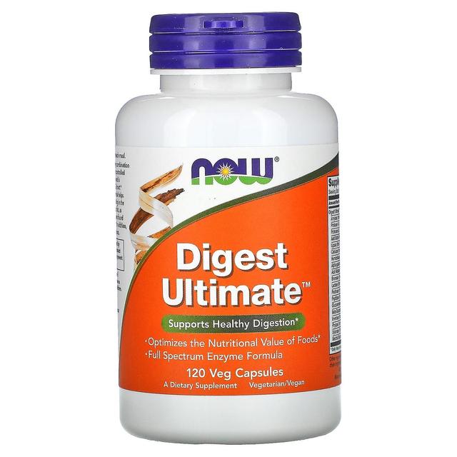 NOW Foods, Digest Ultimate, 120 Veg Capsules on Productcaster.