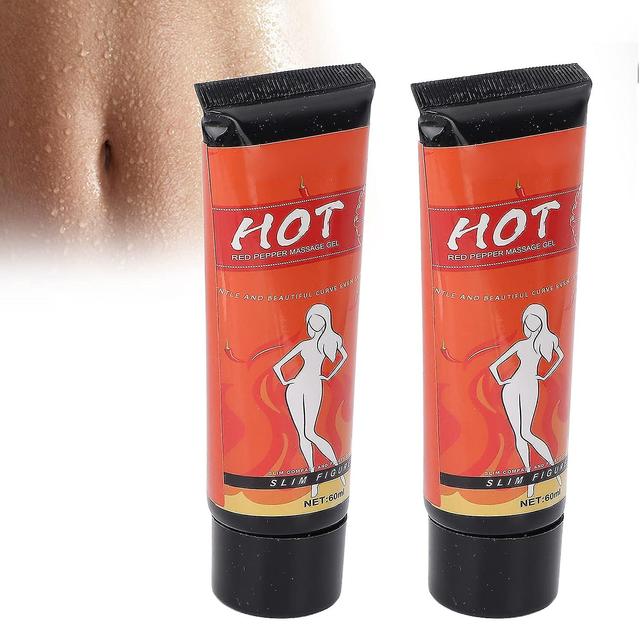 Cellulite Cream, 2 Pieces 60 Ml Fat Burning Cream, Professional Intensive Slimming Fat Burning, Cellulite, Slimming Hot Cream, Flat Stomach Slim Arms, on Productcaster.