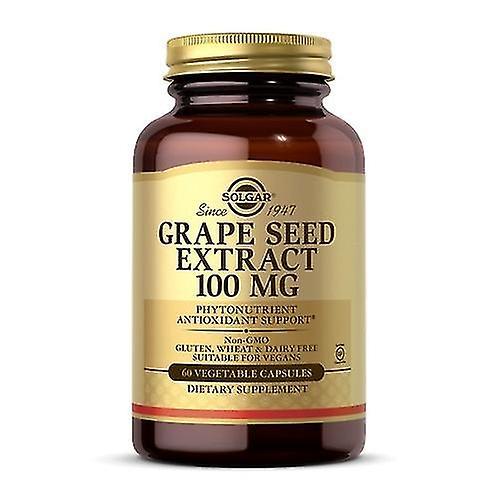 Grape Seed Extract, 100 mg, 60 V Caps (Pack of 1) on Productcaster.