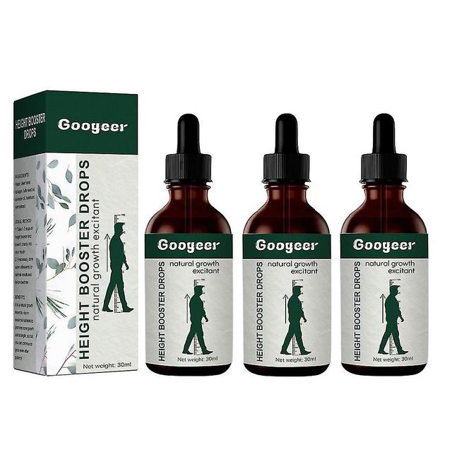 1-3x Sci-effect Height Growth Oil, Height Booster Drops Rapid Growth Hierontaöljy 30ml -GSL 3 kpl on Productcaster.