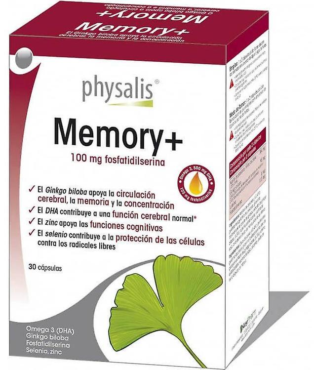 Physalis Memory + 30 Capsules 5412360008384 on Productcaster.