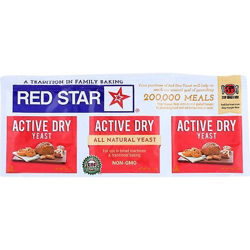 Red Star Yeast Active Dry Env 3Pk, Case of 18 X 0.75 Oz (Pack of 6) on Productcaster.