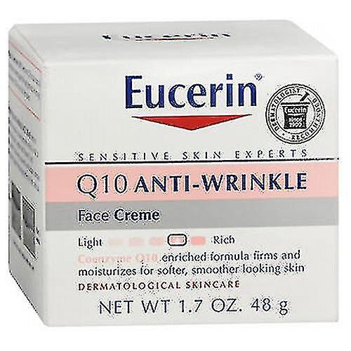 Eucerin Q10 Anti-wrinkle Sensitive Skin Creme, 1.7 Oz (pack Of 1) on Productcaster.