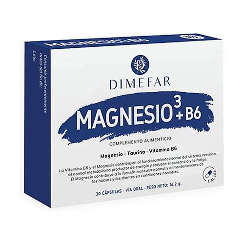 Dimefar Magnesium3+B6 30 capsules on Productcaster.